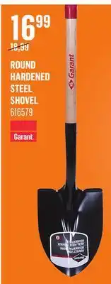 Canac Round Hardened Steel Shovel offer