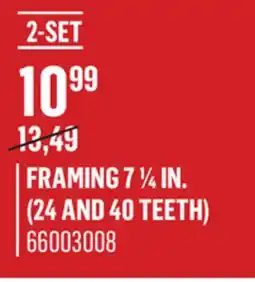 Canac Circular Saw Blades offer