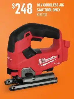 Canac 18 V Cordless Jig Saw Tool Only offer