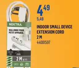 Canac INDOOR SMALL DEVICE EXTENSION CORD offer
