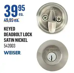 Canac KEYED DEADBOLT LOCK offer