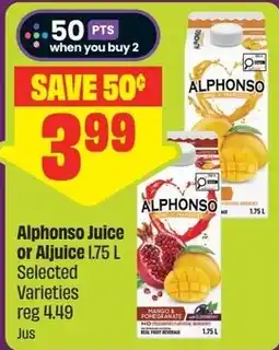 FreshCo Alphonso Juice or Aljuice offer