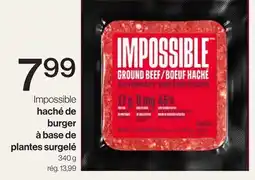 Avril Impossible haché de burger à base de plantes surgelé offer