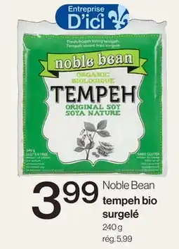Avril Noble Bean tempeh bio surgelé offer