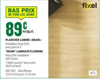 BMR PLANCHER LAMINÉ  OKANI  offer