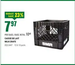 BMR CAISSE DE LAIT offer