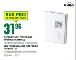 BMR THERMOSTAT ÉLECTRONIQUE NON PROGRAMMABLE offer
