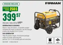 BMR GÉNÉRATRICE À ESSENCE offer