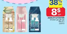 Rossy Ashley & Foster shower gel gift set offer