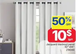Rossy Jacquard blackout panel offer