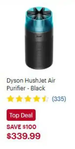 Best Buy Dyson HushJet Air Purifier - Black offer