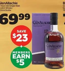 Calgary Co-op GlenAllachie 12 Year Old Single Malt Scotch Whisky offer