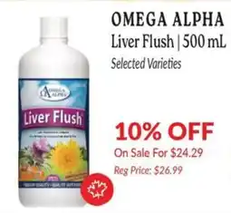 Goodness Me Omega alpha liver flush offer