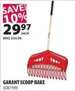 Co-op Garant scoop rake offer