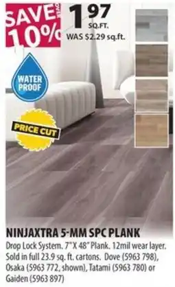 Co-op Ninjaxtra 5-mm SPC Plank offer