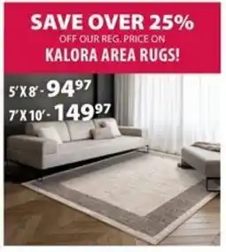 Co-op Kalora area rugs offer
