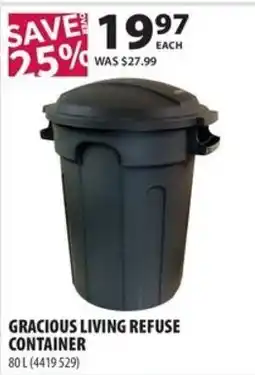 Co-op Gracious Living refuse container offer