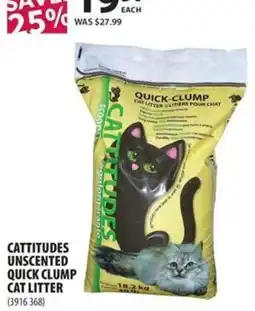 Co-op Cattitudes unscented quick clump cat litter offer