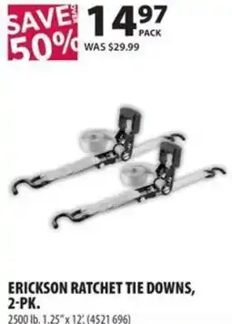 Co-op Erickson ratchet tie downs offer