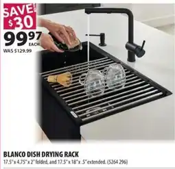 Co-op Blanco dish drying rack offer
