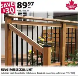Co-op Nuvo iron deck rail kit offer