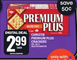 Food Basics CHRISTIE PREMIUM PLUS CRACKERS offer