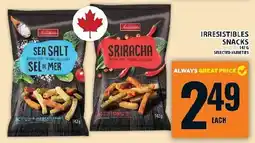 Food Basics Irresistibles snacks offer