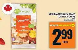 Food Basics Life Smart Naturalia tortilla chips offer