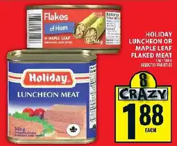 Food Basics Holiday luncheon meat offer