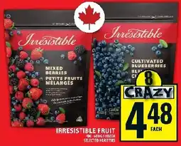 Food Basics Irresistible fruit offer