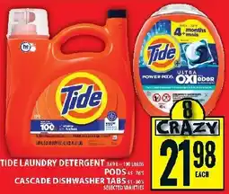Food Basics Tide laundry detergent offer