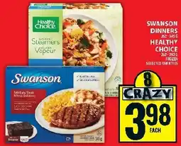 Food Basics Swanson dinners offer