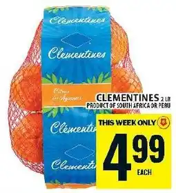 Food Basics Clementines offer