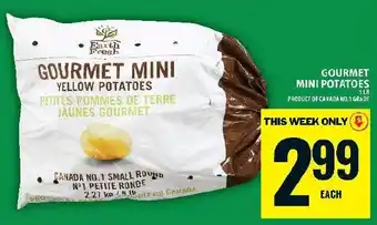 Earth Fresh gourmet mini yellow potatoes