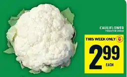 Food Basics Cauliflower offer