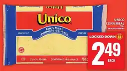 Food Basics Unico corn meal offer