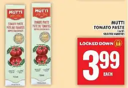 Food Basics Mutti tomato paste offer