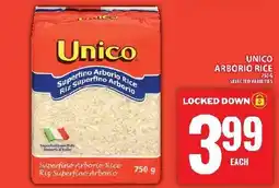Food Basics Unico arborio rice offer