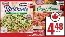 Food Basics Dr.Oetker ristorante pizza casa di mama pizza offer