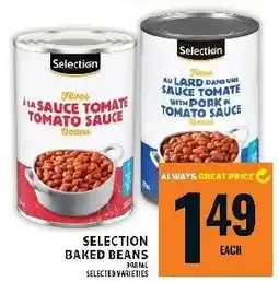Food Basics Selection baked beans offer
