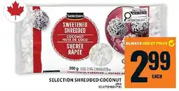Food Basics Selection shredded coconut offer