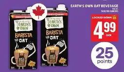 Food Basics Earth's Own Barista Oat offer