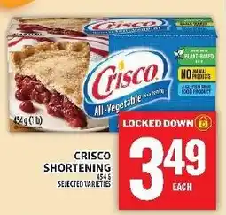 Food Basics Crisco shortening offer