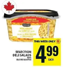 Food Basics Selection deli salads offer
