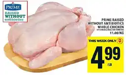 Food Basics Prime whole chicken offer