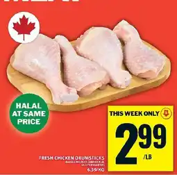 Food Basics Fresh Chicken Drumsticks offer