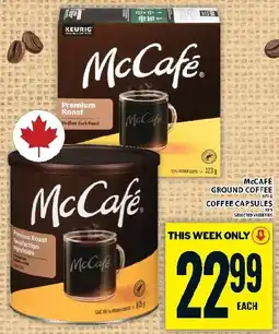 Food Basics McCafé ground coffee offer