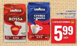 Food Basics Lavazza espresso coffee offer