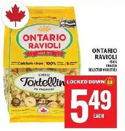 Food Basics Ontario ravioli cheese tortellini au fromage offer