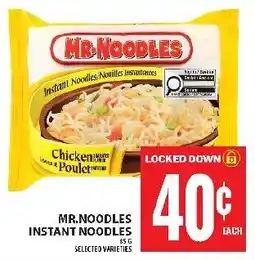 Food Basics Mr. Noodles instant noodles chicken offer